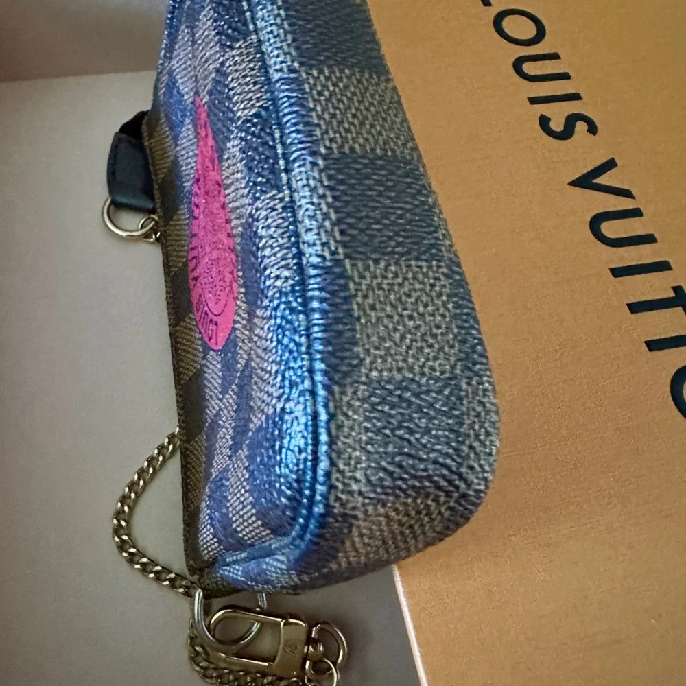 Louis Vuitton Damier Ebene Trunks & Bags mini pochette FULL INCLUSION - Picture 5 of 12